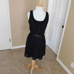 Black Lace Sun Dress
